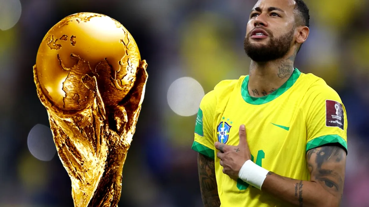 Neymar l-a egalat pe legendarul Pele, dar anunță în lacrimi. „Cred că este ultima mea Cupă Mondială”