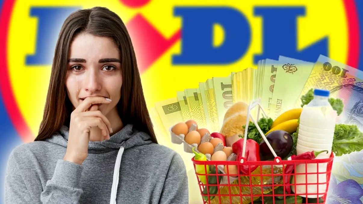 O clientă Lidl a ieşit aproape plângând din magazin. Pe ce a putut să dea 400 de lei, preţurile au crescut mult