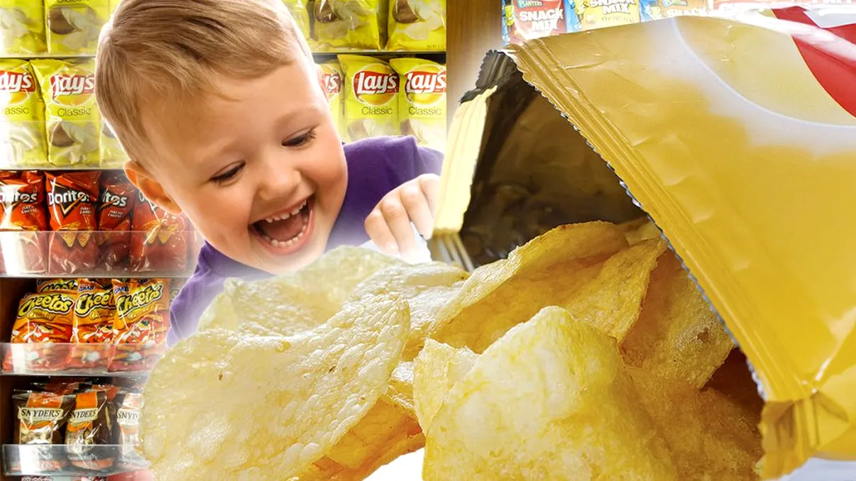 A cumpărat o pungă de chipsuri pentru băieţel, însă când a desfăcut-o a avut parte de o mare surpriză. Ce se afla în pachet. Foto