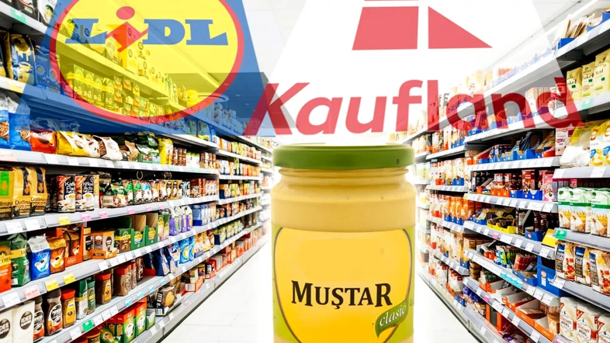 Ce conține muștarul din magazinele Lidl și Kaufland. Mare atenție când îl consumi