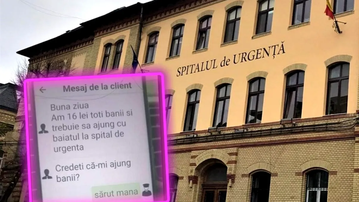 Cum a reacționat un taximetrist după ce o mamă i-a cerut ajutorul: ”Am numai 16 lei și trebuie să ajung cu băiatul la Urgențe”