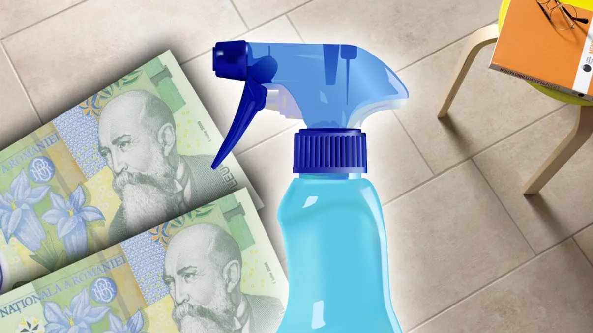 Produsul banal care dezinfectează gresia. Costă doar 2 lei şi îl ai mereu la îndemână