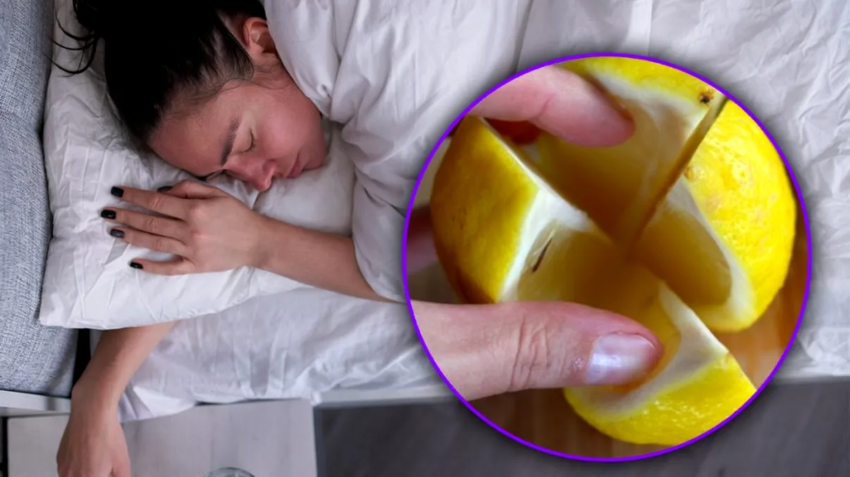 A pus o lămâie tăiată în patru în camera în care dormea. Ce a descoperit a doua zi