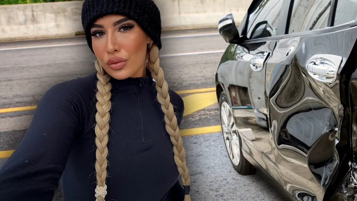 Fiica Anamariei Prodan, implicată într-un accident. Sarah a distrus o maşină de 80.000 de euro: „Mama e panicată”