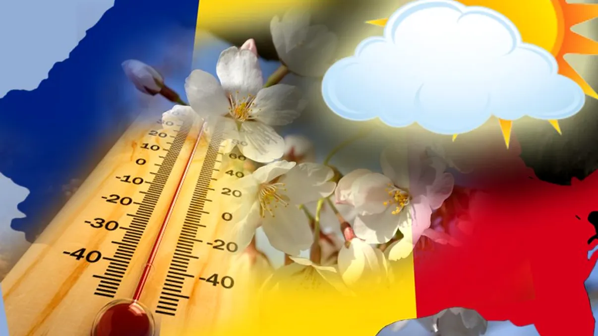 Prognoza meteo până la 31 martie. Când vom avea temperaturi de primăvară în România