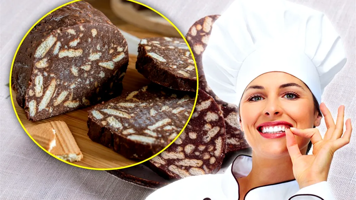 Ingredientul banal care se pune în salamul de biscuiţi de post. Aşa iese aromat, doar bunicile îl mai fac aşa