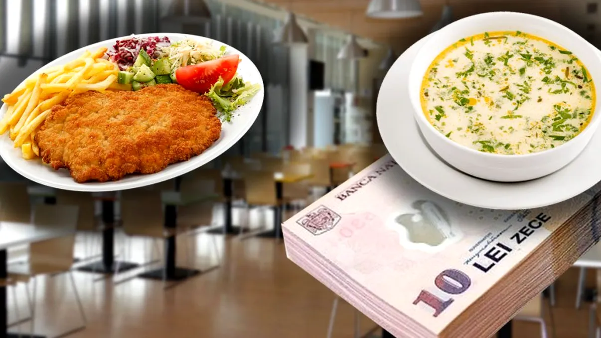 Locul din România unde o ciorbă și un șnițel costă 11 lei. Nu există nicăieri prețuri mai mici
