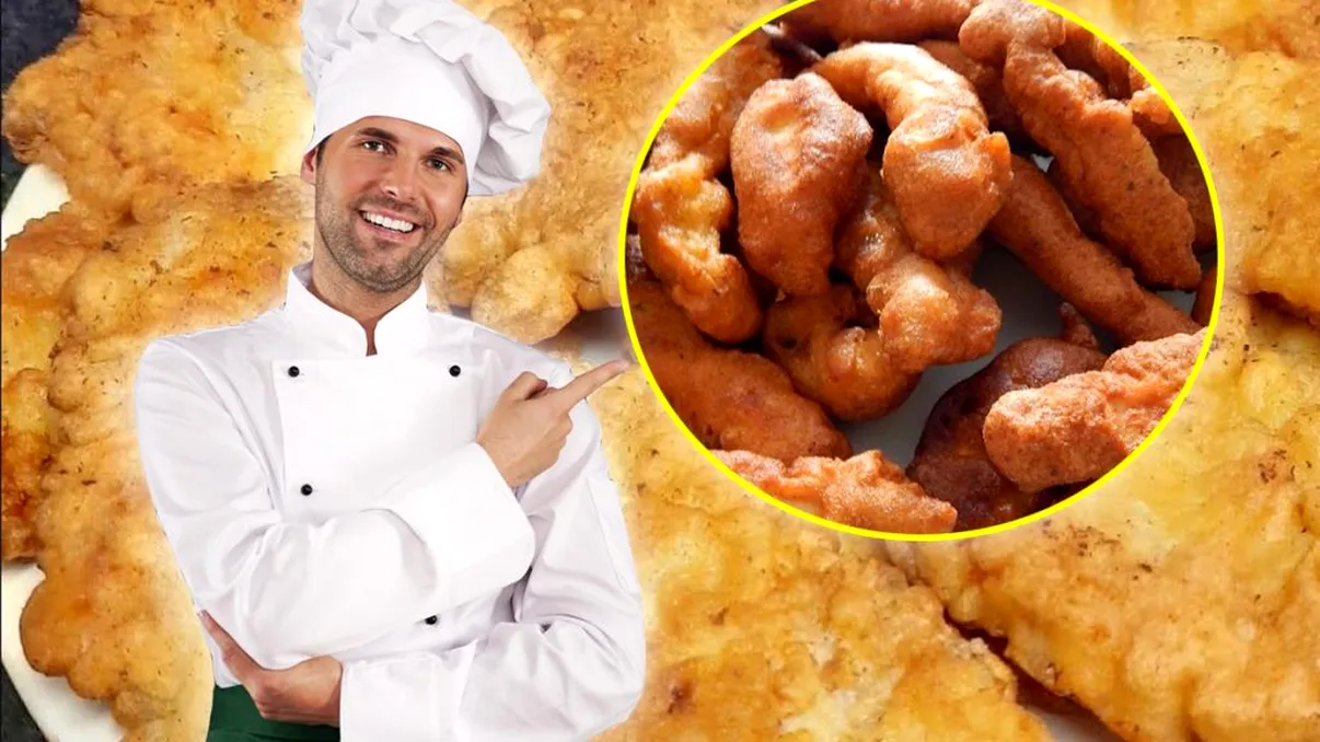 Trucul pentru cele mai pufoase șnițele pe care le-ai mâncat vreodată. Ingredientul banal pe care trebuie să îl pui în aluat