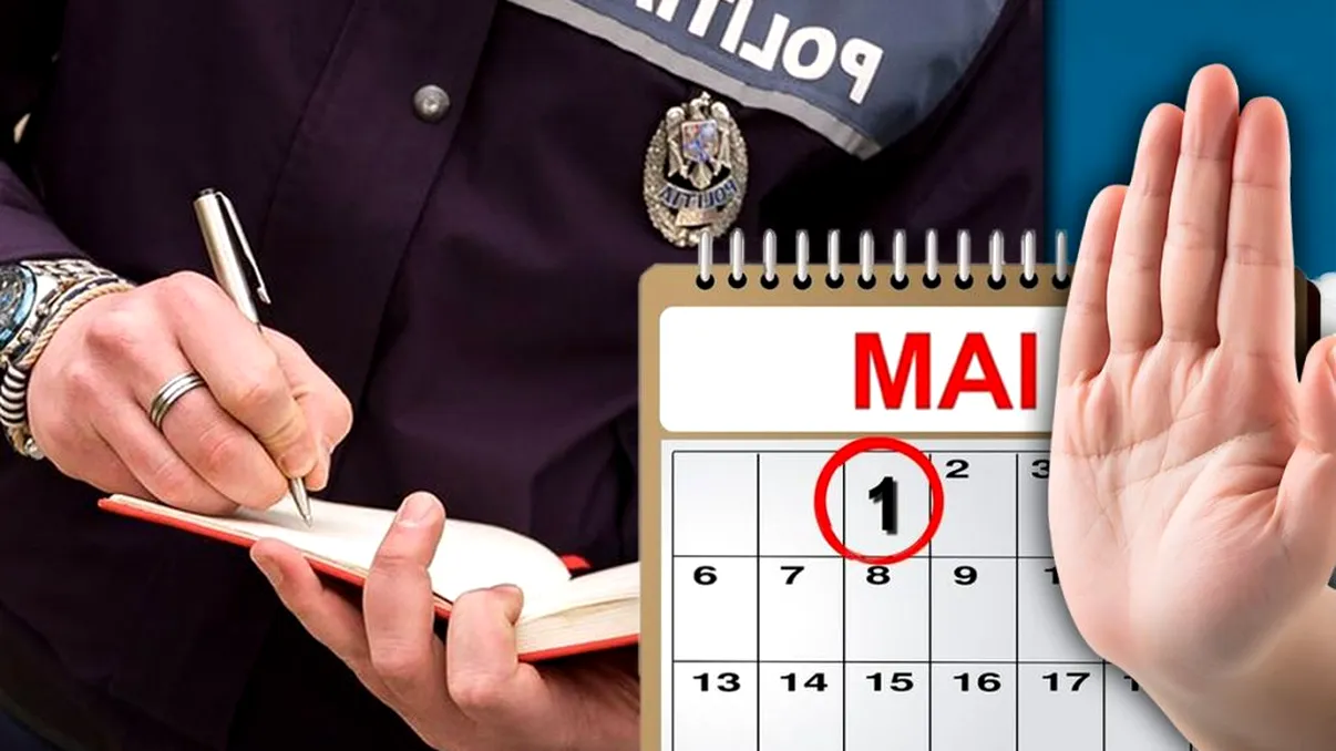 Amenzi de 5.000 de lei pentru românii care au de gând să facă asta de 1 Mai! Detaliul care te lasă imediat fără bani în portofel