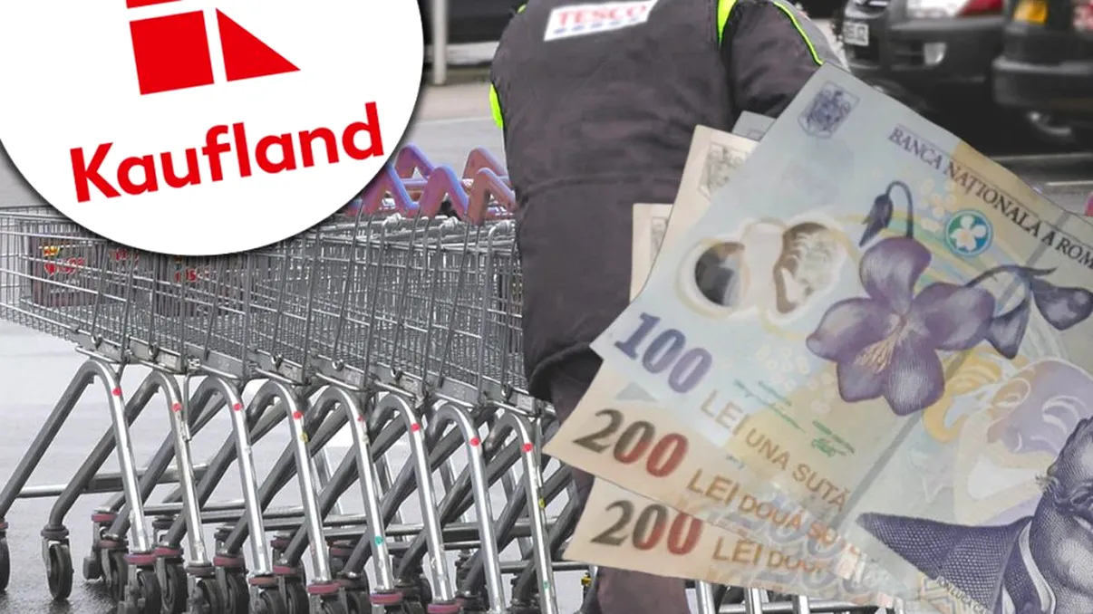 Câți bani câștigă un angajat Kaufland care se ocupă de cărucioarele clienților. Salariul este jenant