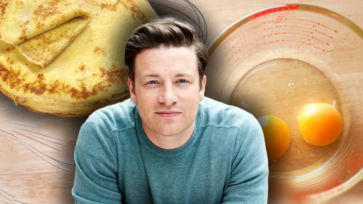 Ce să adaugi în aluatul de clătite ca să iasă super pufoase. Trucul folosit de celebrul bucătar Jamie Oliver