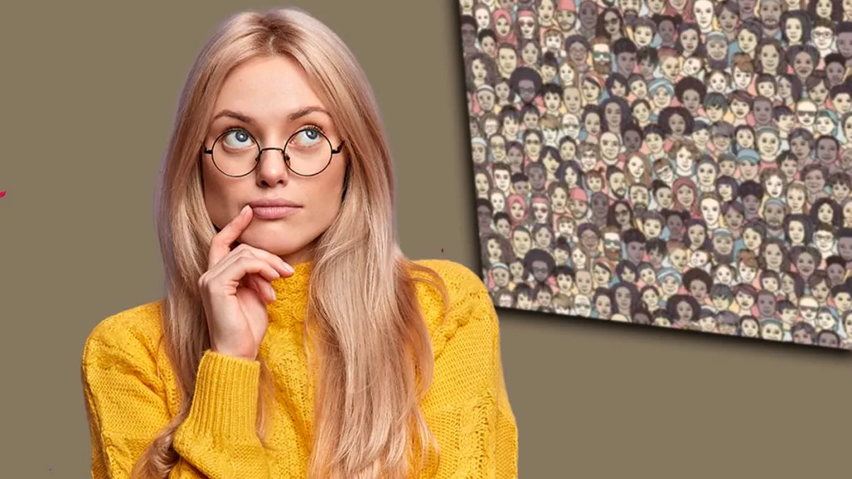 Iluzia optică veche care îi încurcă și azi pe oameni. Găsești pisica ascunsă printre oameni în 19 secunde?