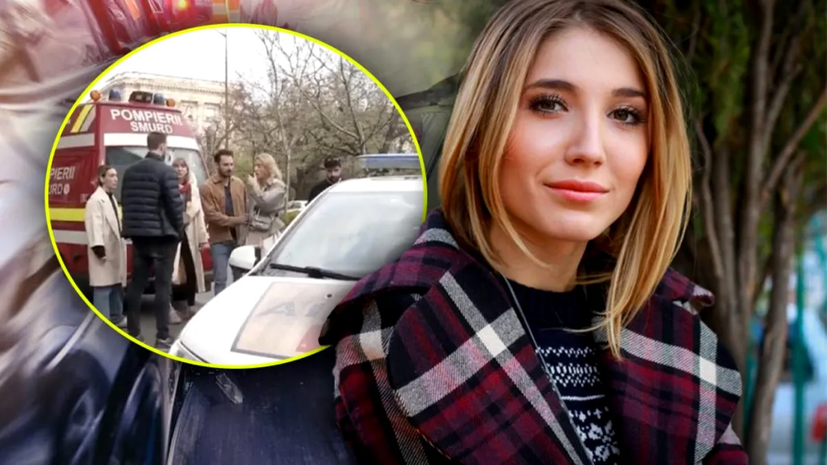 Monica Odagiu, accident rutier mortal în București. A ucis un bărbat de 35 de ani. Primele imagini cu actriţa
