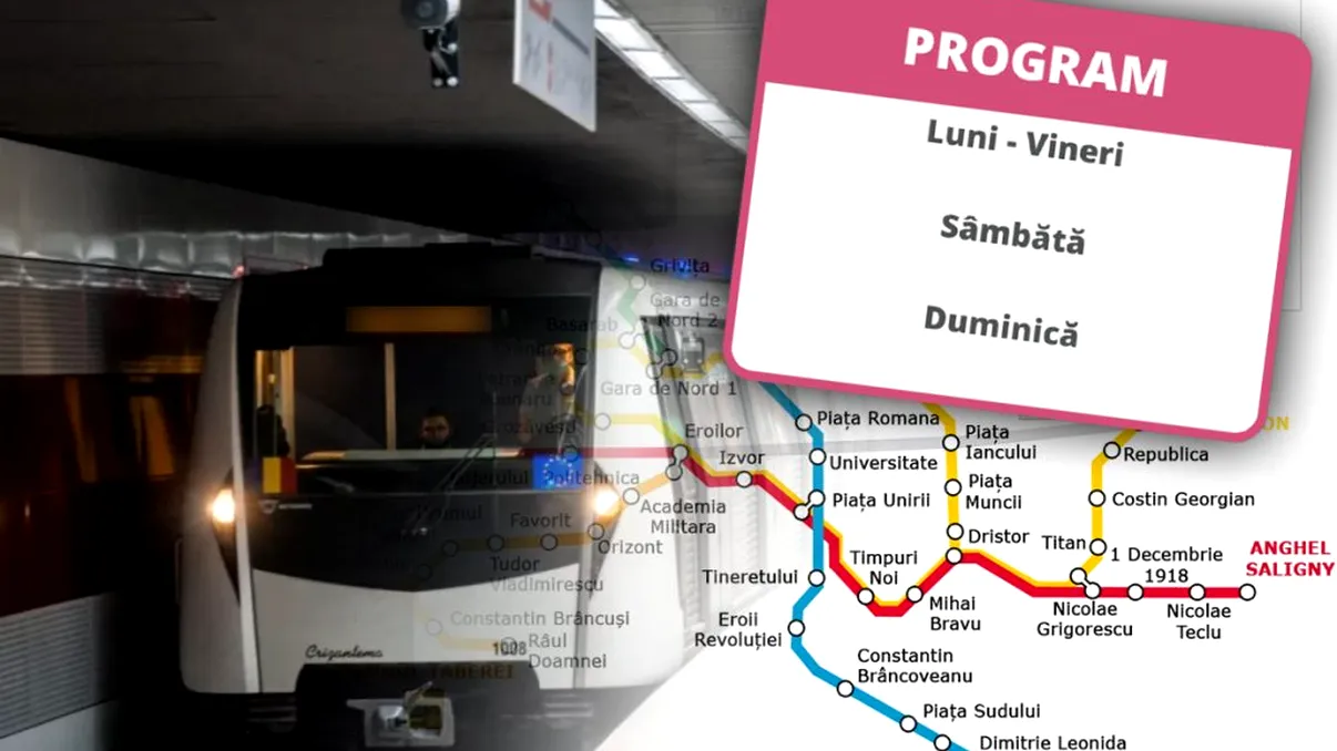 Programul Metrorex de Paşte 2023. Bucureştenii nu au voie cu lumânări aprinse în noaptea de Înviere
