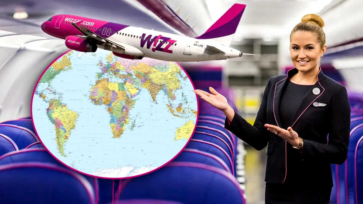 Veste importantă făcută de Wizz Air. Care sunt rutele noi de pe aeroportul din Brașov