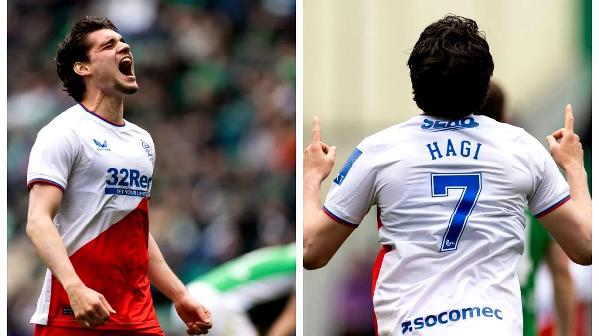 „În 30 de secunde mi-a trecut prin fața ochilor ultimul an”. Ianis Hagi, discurs emoționant, după ce a înscris pentru Glasgow Rangers - VIDEO