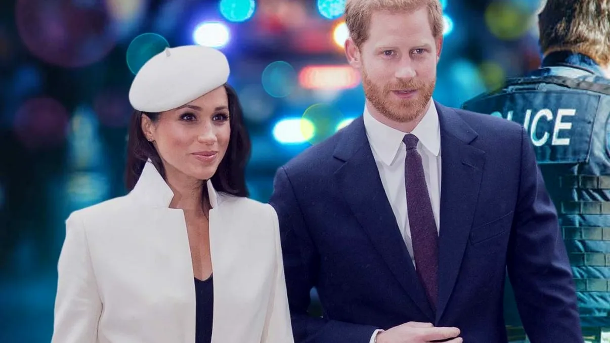 Momente de panică pentru Prințul Harry și Meghan Markle. Ce a apărut în timpul nopții lângă casa lor