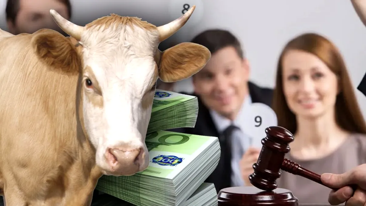 Suma colosală cu care s-a vândut un vițel la licitație. Poți să-ți iei un apartament de lux de banii aceștia