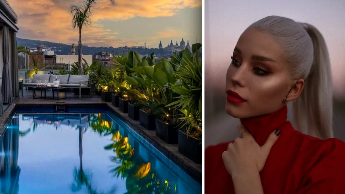 Cât costă o noapte de cazare la hotelul din Barcelona unde a mers Carmen Grebenișan. Prețul este uriaș