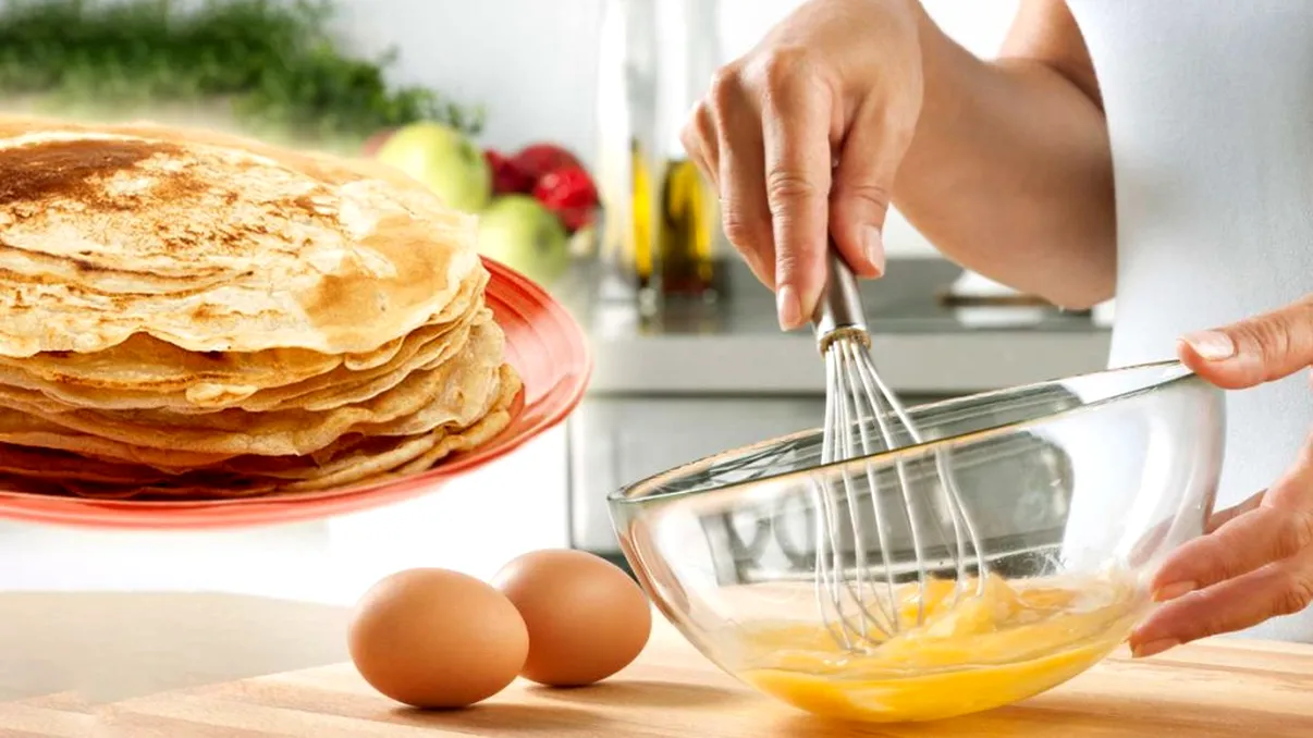 Ce să pui în aluatul pentru clătite pentru un gust savuros. Ingredientul care face diferența, așa vor ieși delicioase