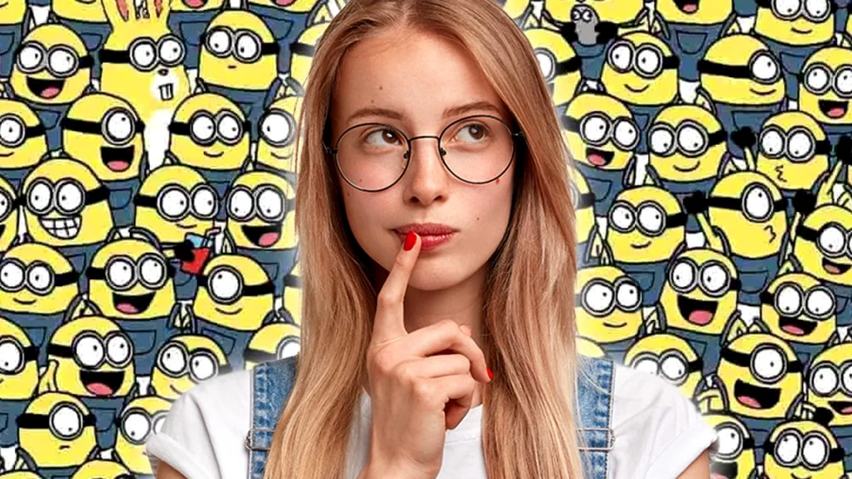 Iluzie optică pentru genii. Găsește bananele ascunse printre minioni în doar 5 secunde, doar 2% dintre internauți reușesc