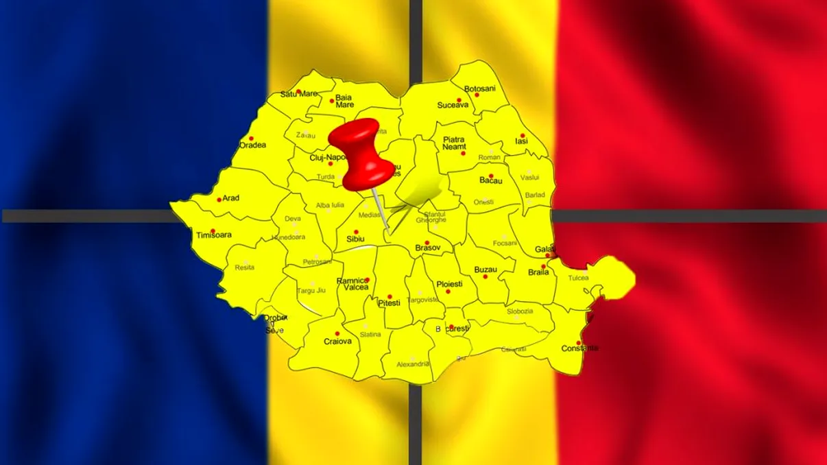 Locul în care se află centrul României, de fapt. A fost mutat, puţini români ştiu acest lucru