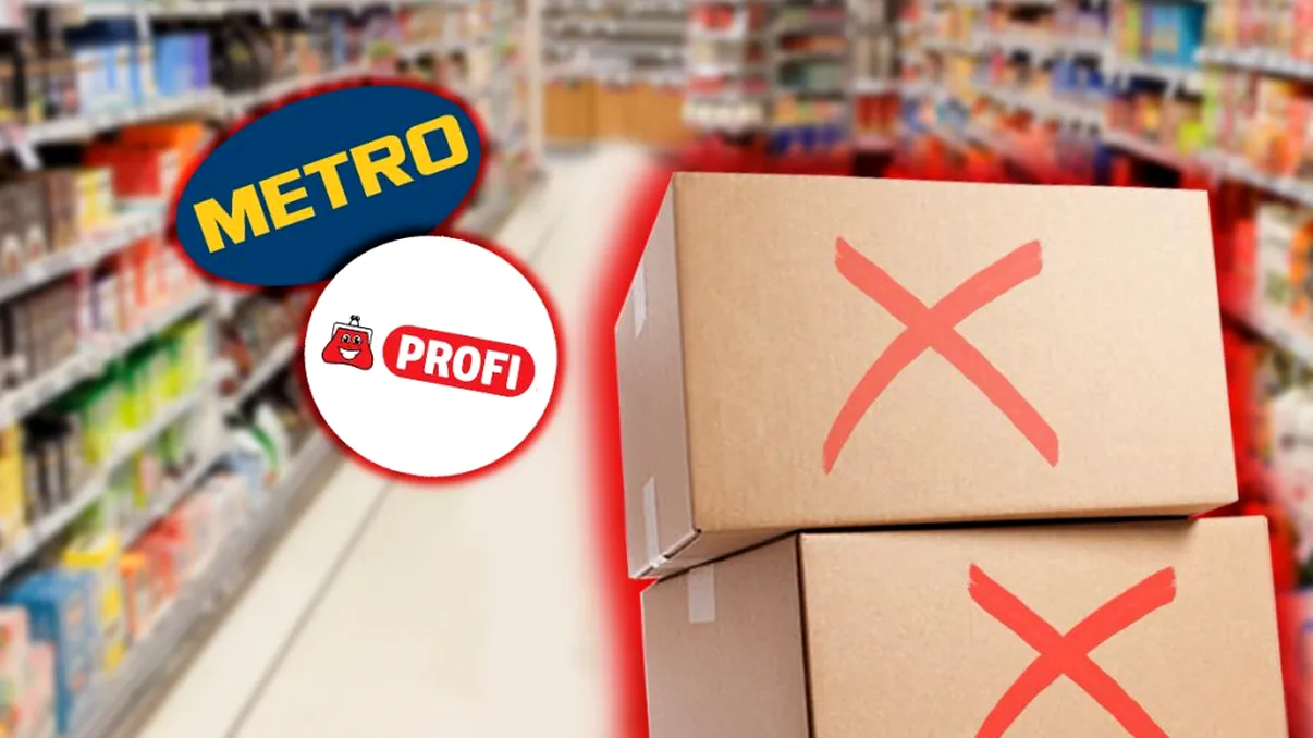 Produsul alimentar retras din magazinele Profi şi Metro. Conţine substanţe toxice, vezi pe etichetă lotul contaminat