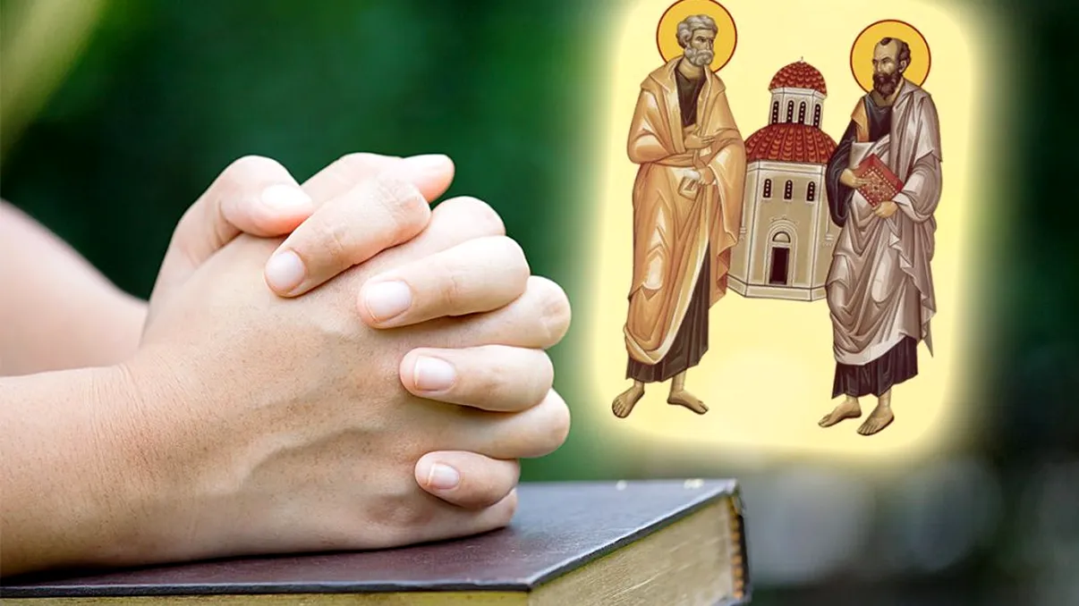 Rugăciune de Sfinții Petru și Pavel. Cuvintele pe care să le rostești pe 29 iunie ca să fii ferit de necazuri, boli și blesteme