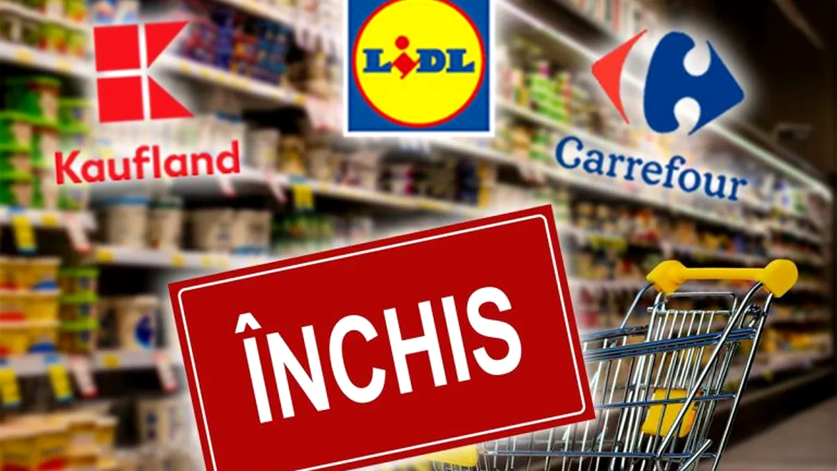 Supermarketurile din România, închise duminica. Legea care ar permite românilor să meargă la cumpărături doar câteva ore, sâmbătă