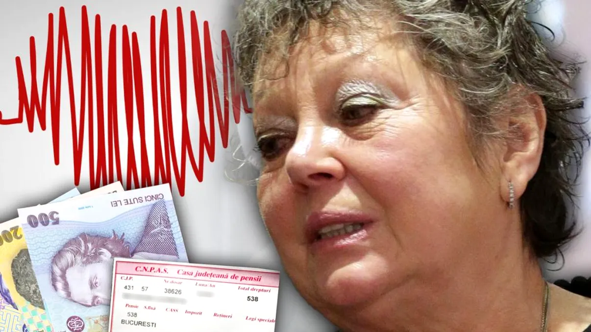 Anca Pandrea, adevărul despre pensia pe care o are. Actriţa nu stă bine nici cu sănătatea: 