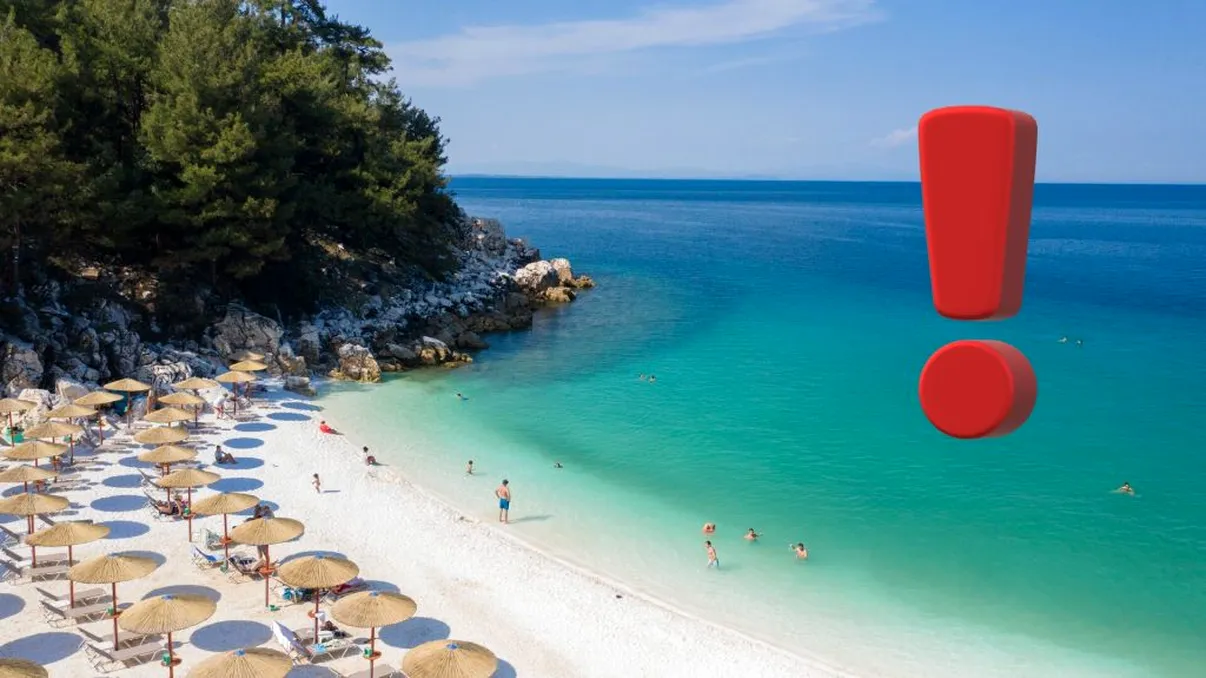 Avertismentul sumbru al unui român pentru turiştii din Grecia. Pericolul de pe o plajă din Thassos: 