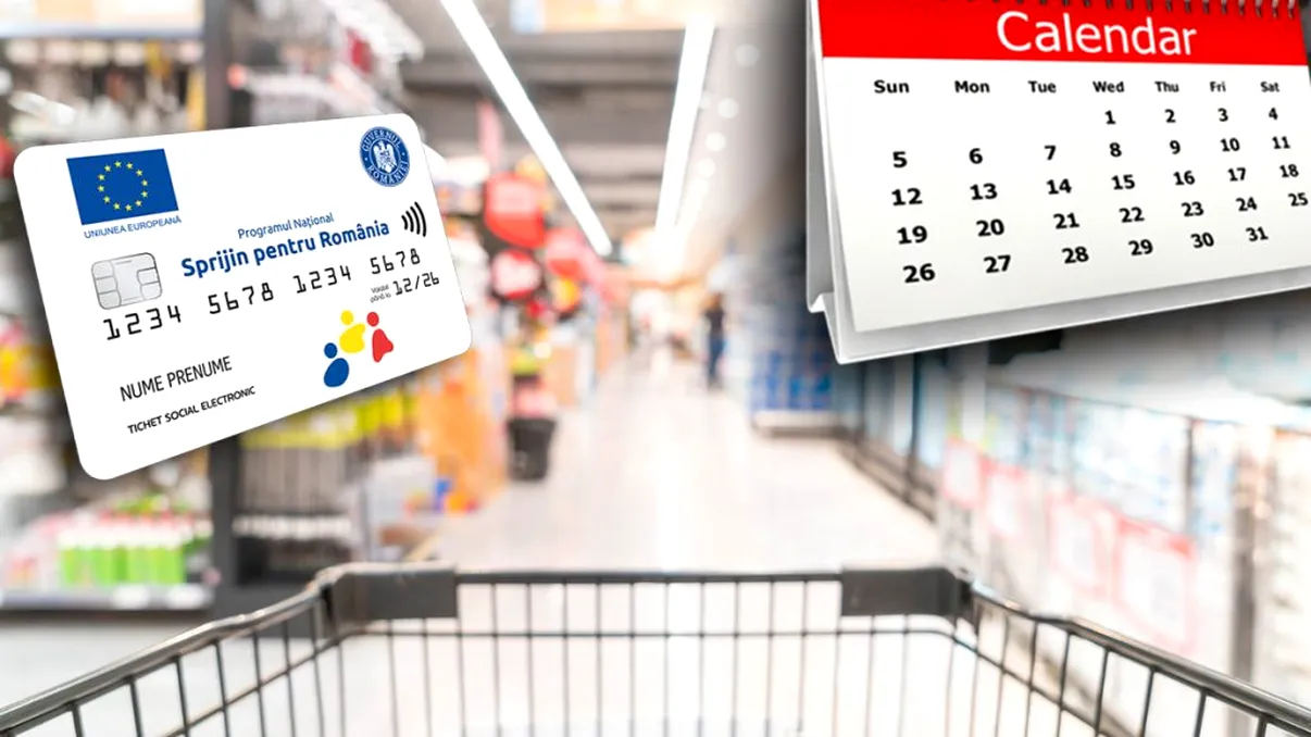 Când intră banii pe voucherele de alimente 2023. Milioane de români vor primi această sumă