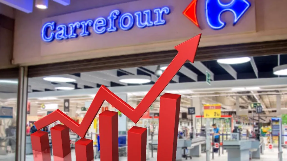 Carrefour România, vânzări record după inflația din 2023. Francezii sunt pe urmele Lidl și Kaufland