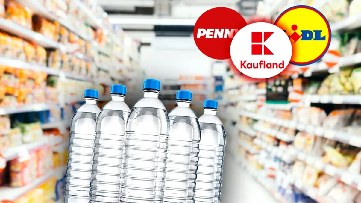 Ce apă vând cei din Kaufland, Lidl sau Penny. Detaliul incredibil care te convinge să nu o cumperi