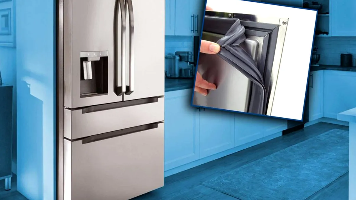 Cum să repari garnitura frigiderului. Trucul genial cu uscătorul de păr. Așa scapi de cheltuieli