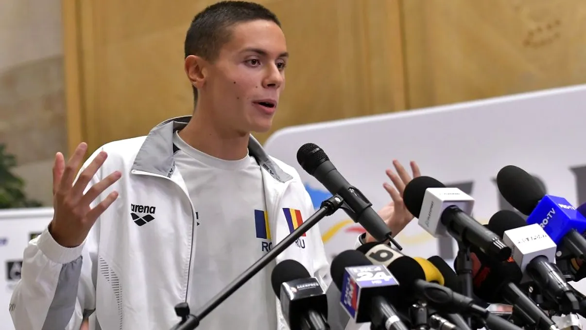 David Popovici, replică savuroasă, după ce s-a calificat în finală. ”Nu cumva să fiu atât de tâmpit”. Detaliul care l-a surprins și citatul lui Michael Phelps