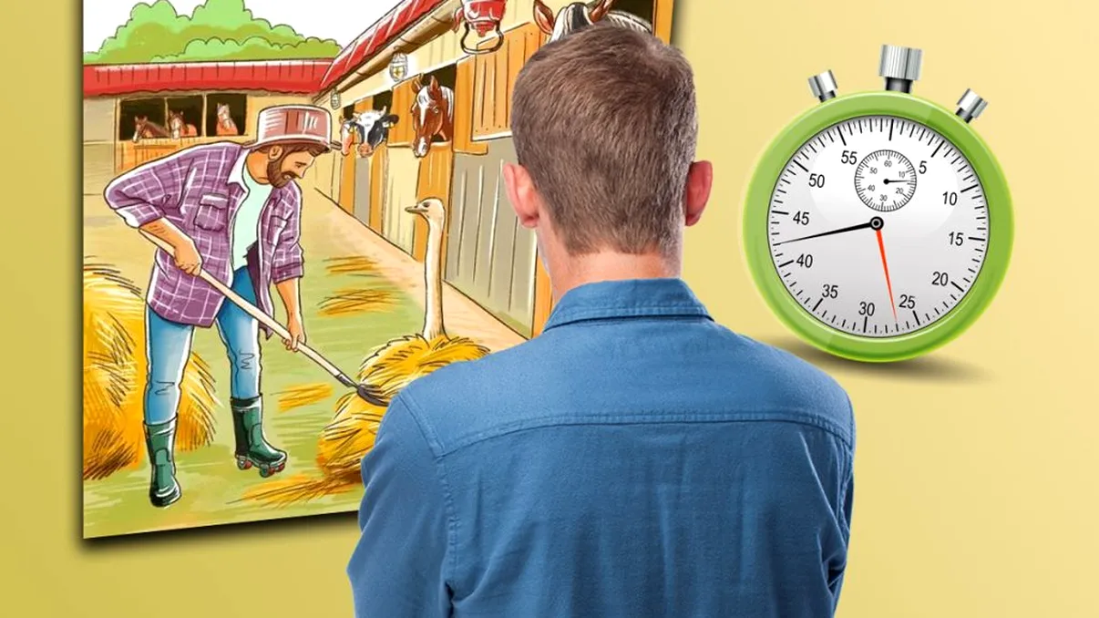 Iluzie optică pentru genii. Găsește cele 5 greșeli în 10 secunde, doar 3% dintre internauți reușesc