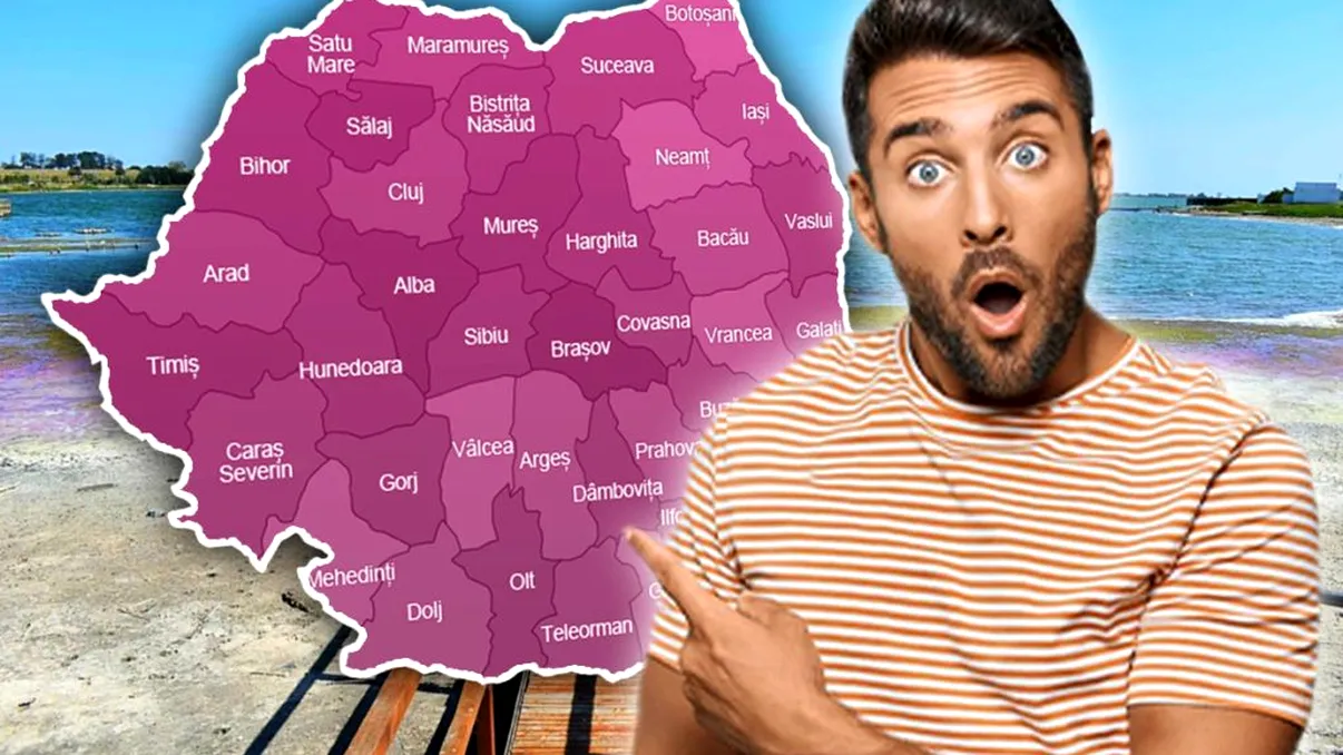 Lacul din România care a devenit roz. E un loc unic, ce se întâmplă acolo, de fapt. E un adevărat spectacol al naturii