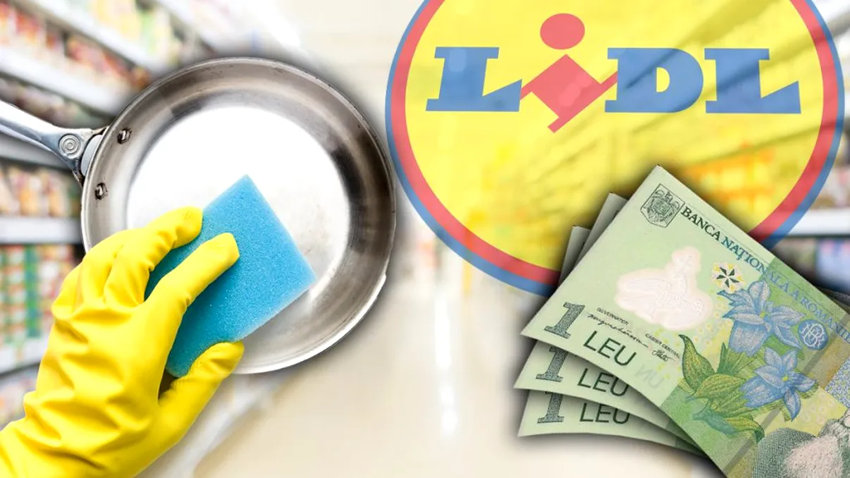 Lichidul minune de la Lidl care îţi lasă tigăile şi oalele ca noi. Costă doar câţiva lei