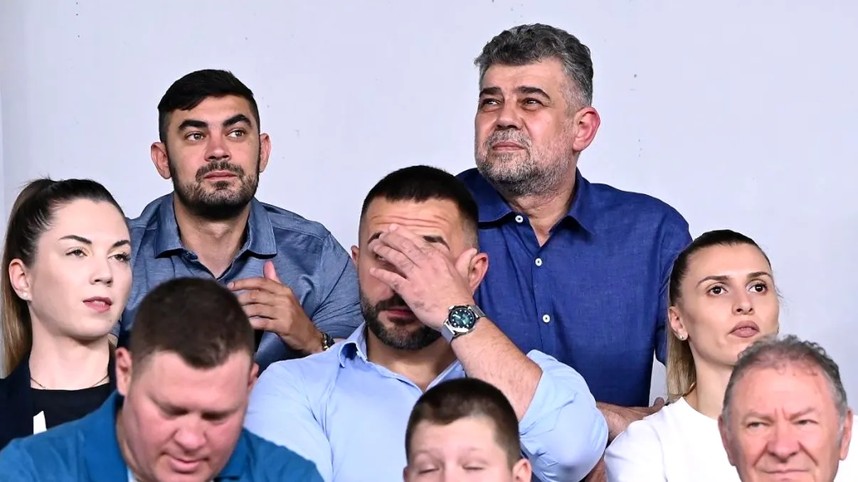 Marcel Ciolacu, în tribune la meciul FCSB - Dinamo. De ce a ratat întâlnirea cu Gigi Becali și ce a spus la finalul confruntării