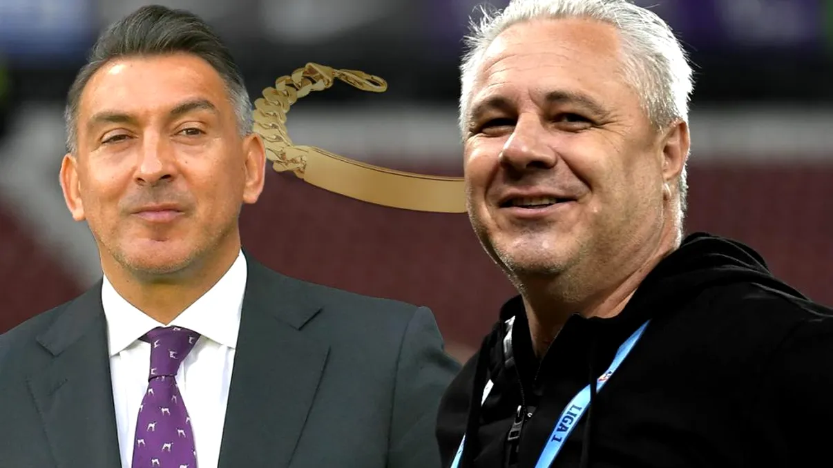 Marius Șumudică, show de zile mari, în direct, la televiziune. De ce i-a cerut lui Ilie Dumitrescu o brățară din aur