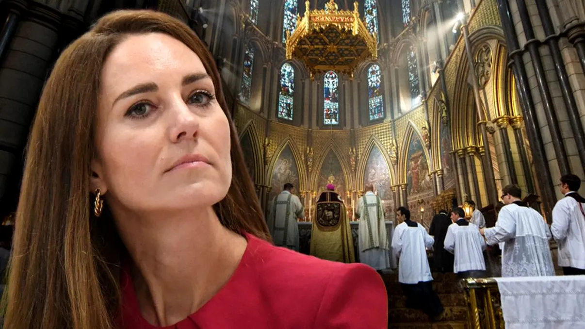 Kate Middleton, semn divin de la Prințesa Diana? Ce a pățit în timpul unei slujbe oficiale, imaginile au devenit virale