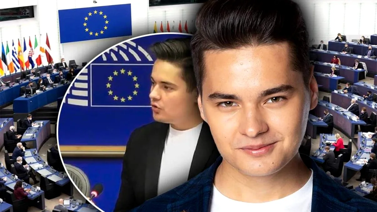 Selly, discurs incredibil în Parlamentul European. Ce spune vloggerul despre educația tinerilor din România: ”Presiunea e imensă” VIDEO