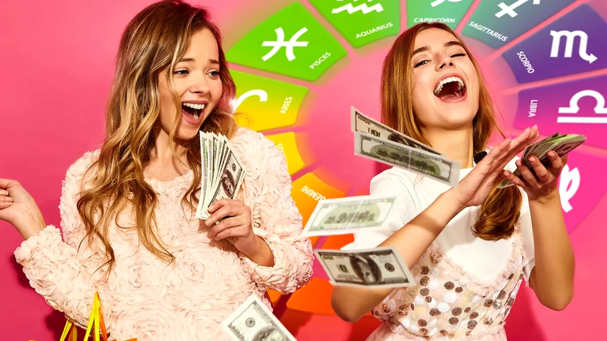 Zodiile care fac o gălăgie de bani în prima săptămână din august 2023. Îi vor întoarce cu lopata