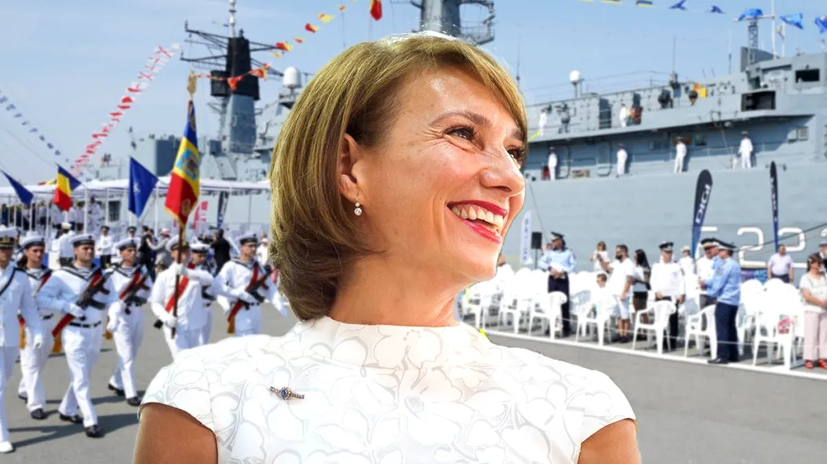 Carmen Iohannis, apariție incredibilă de Ziua Marinei. Ce ținută a purtat Prima Doamnă la Constanța. Detaliul inedit care s-a văzut VIDEO