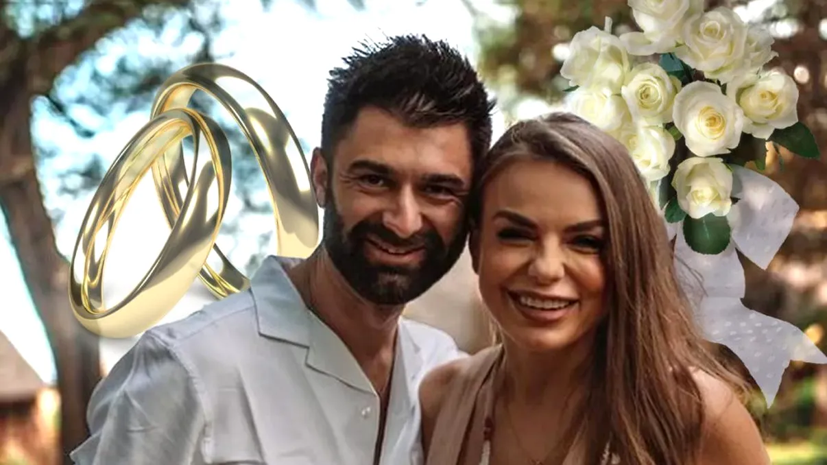 Cătălina Grama și Paul Ipate s-au căsătorit civil, în Italia. Imaginile momentului în showbiz-ul din România VIDEO
