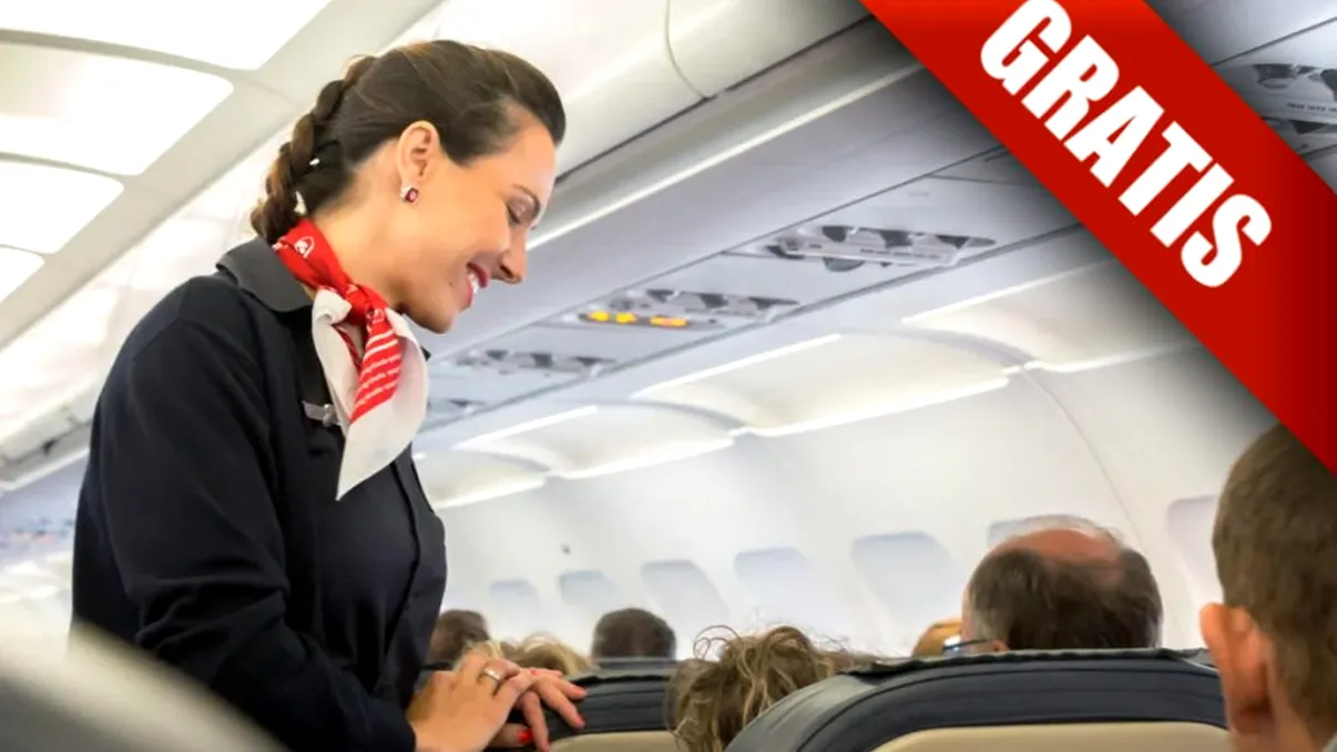 Ce poți să ceri gratis în avion. E chiar simplu! Tot ce trebuie să faci este să spui aceste cuvinte