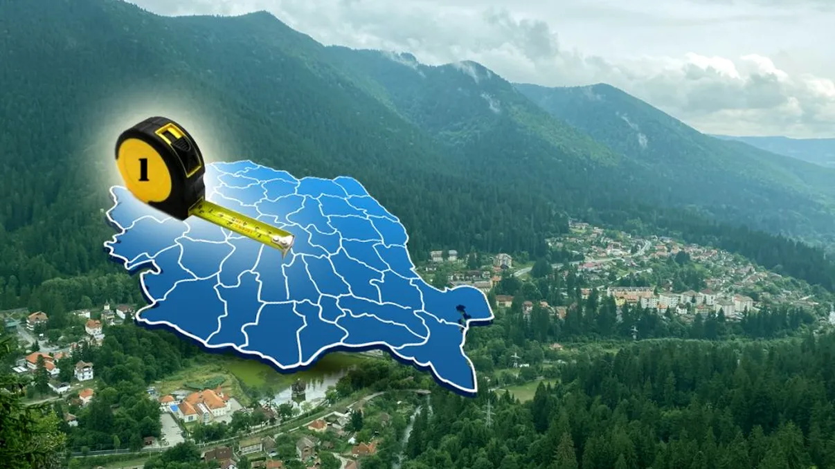 Cel mai mic oraș din România. Ai auzit de el? Toți locuitorii ar intra pe o stradă din București