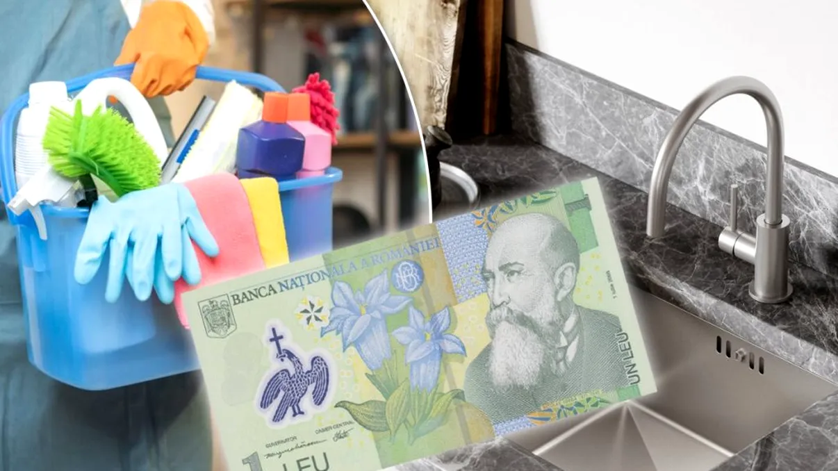 Ingredientul de 1 leu care curăță perfect petele de pe mobila din bucătărie. Nu vei mai avea grăsime pe suprafețe
