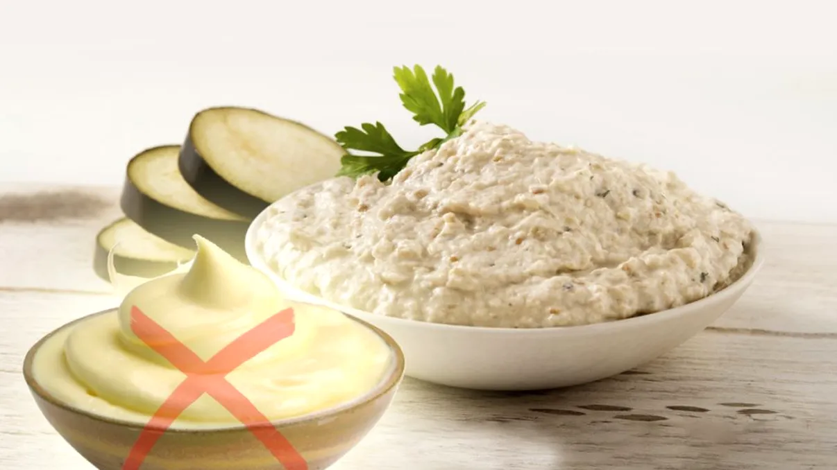 Nu mai pune maioneză în salata de vinete. Ingredientul care o face la fel de cremoasă, dar și sănătoasă